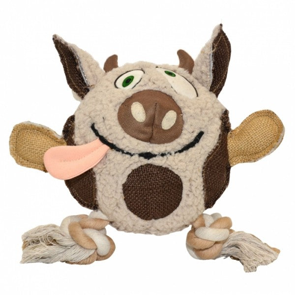 Vaca de peluche para cão