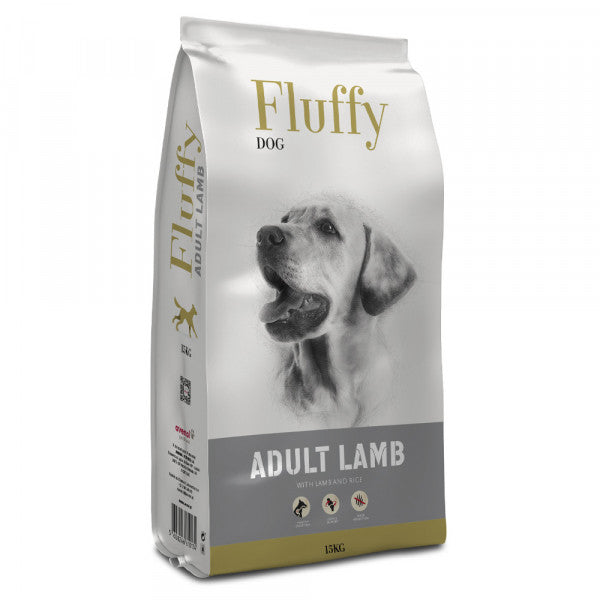Fluffy Cão adulto - Cordeiro 15 Kg