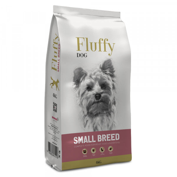 Fluffy Small breed Cão adulto 4 kg