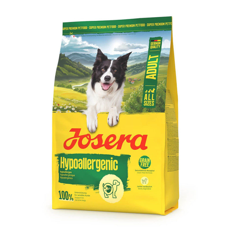 Josera All Sizes Hypoallergenic - Ração Seca sem Cereais para Cão Adulto com Alergias - Proteína de Inseto