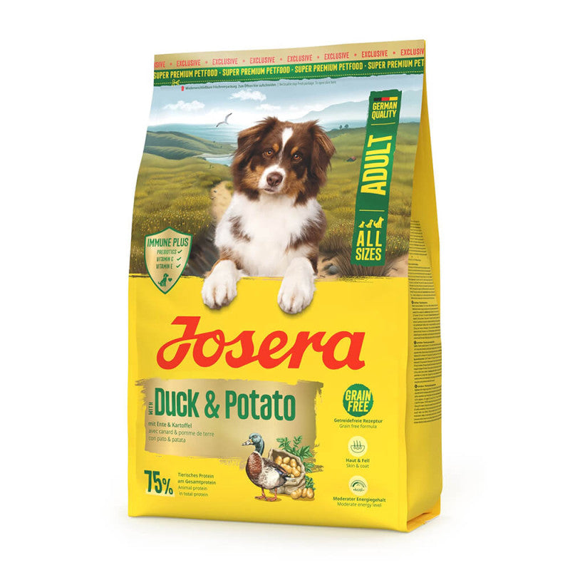 Josera All Sizes - Ração Seca sem Cereais para Cão Adulto - Pato e Batata 12.5 kg
