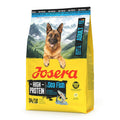 Josera High Protein Sea Fish - Ração Seca Rica em Proteína e sem Cereais para Cão Ativo - Aves, Salmão e Batata Doce 12.5 kg