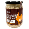 Weso - Peito de frango em caldo de ossos para cão e gato[6x400gr]