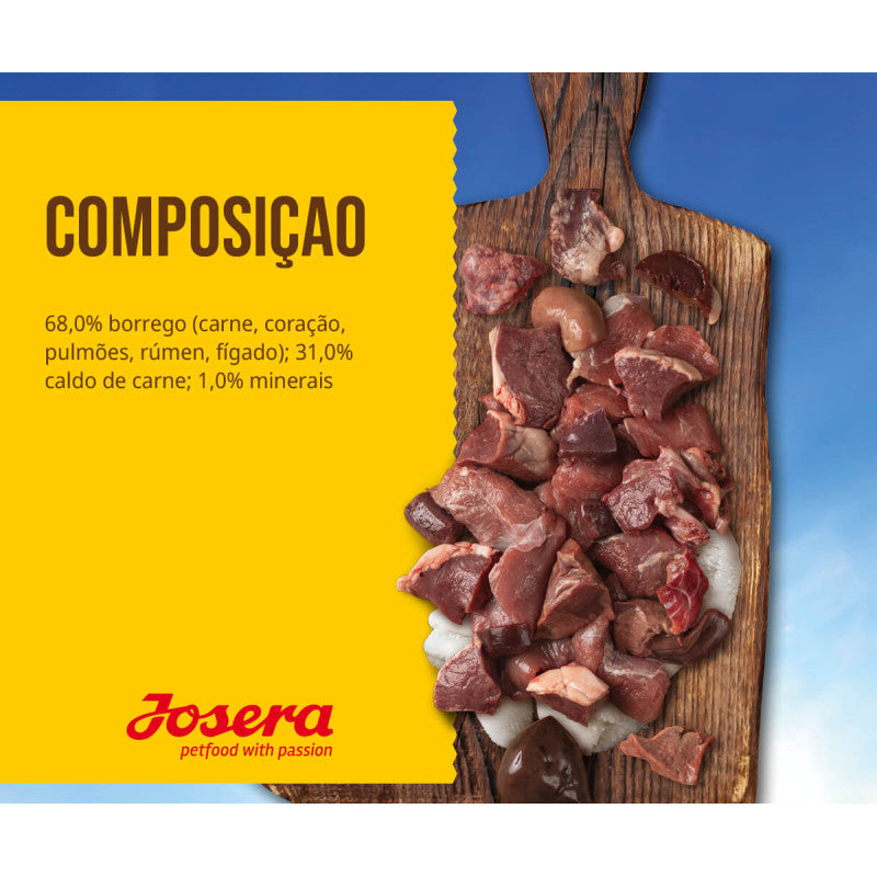 Josera Meat Lovers - Alimento húmido com Carne 100% de borrego [6x400gr]