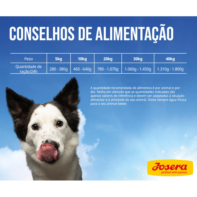 Josera Meat Lovers - Alimento húmido Menu frango e cenoura [6x400gr]