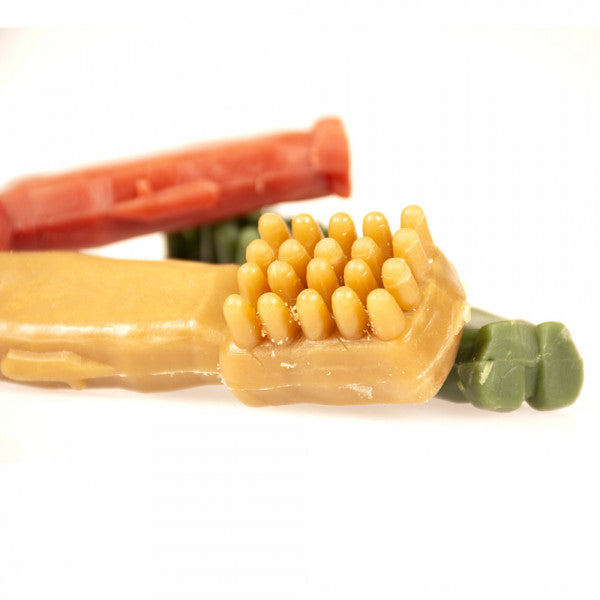 Garden Bites Toby Toothbrush - Snacks de Vegetais para Cães