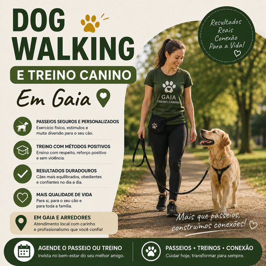 PACK Dog Walking + Treino Canino - Vila Nova de Gaia