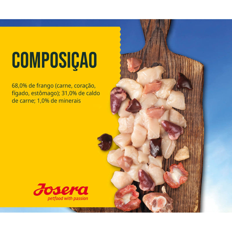 Josera Meat Lovers - Alimento húmido com Carne 100% de frango[6x400gr]
