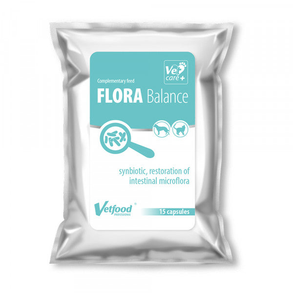 Vetfood - Flora balance - Suporte gastrointestinal para raças médias e grandes