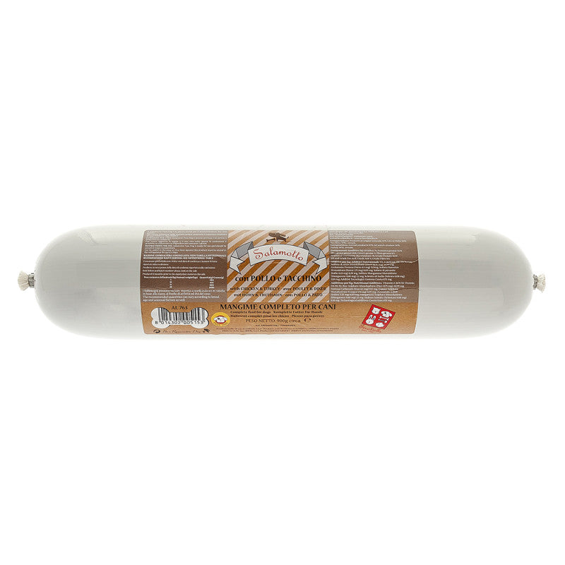 Salame Grande com Frango e Peru para Cães 800GR